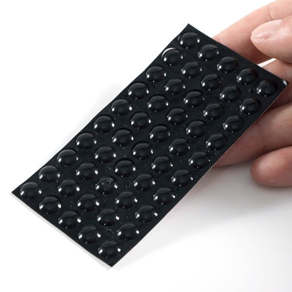 Silicone Sound Type Anti-slip Anti-collision and Anti-Shock Gasket Self-adhesive Foot Pad Rubber Granules