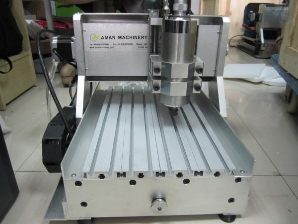mini 3020 800w engraving aluminum plate router