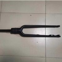 Faucille de vélo à choc unique en aluminium personnalisé 25 mm de déplacement 100x15 frein à disque à chute libre
