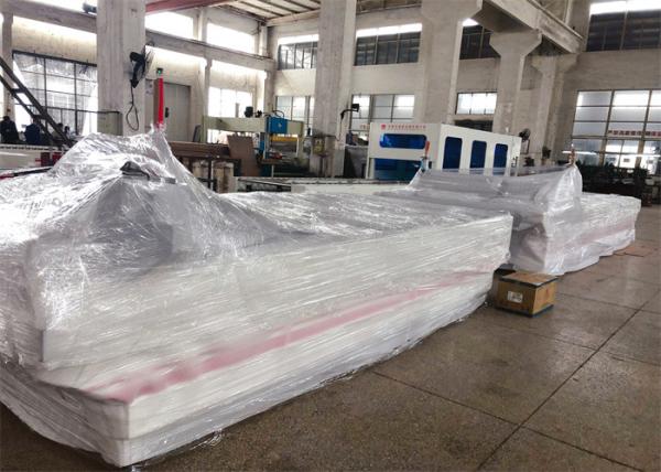HPL Acrylic PVC PET PUR Hot Melt Adhesive Coating Machine Auto Cuttor 63.04KW