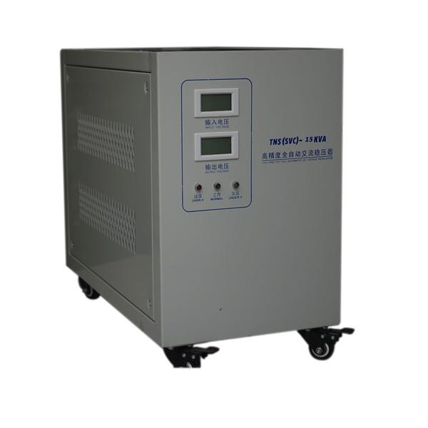 LCD表示の自動電圧安定装置AC安定装置3段階Avr 15KVA