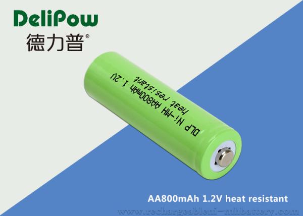 Customized Capacity AA NIMH Rechargeable Battery 800mAh With UL / CE