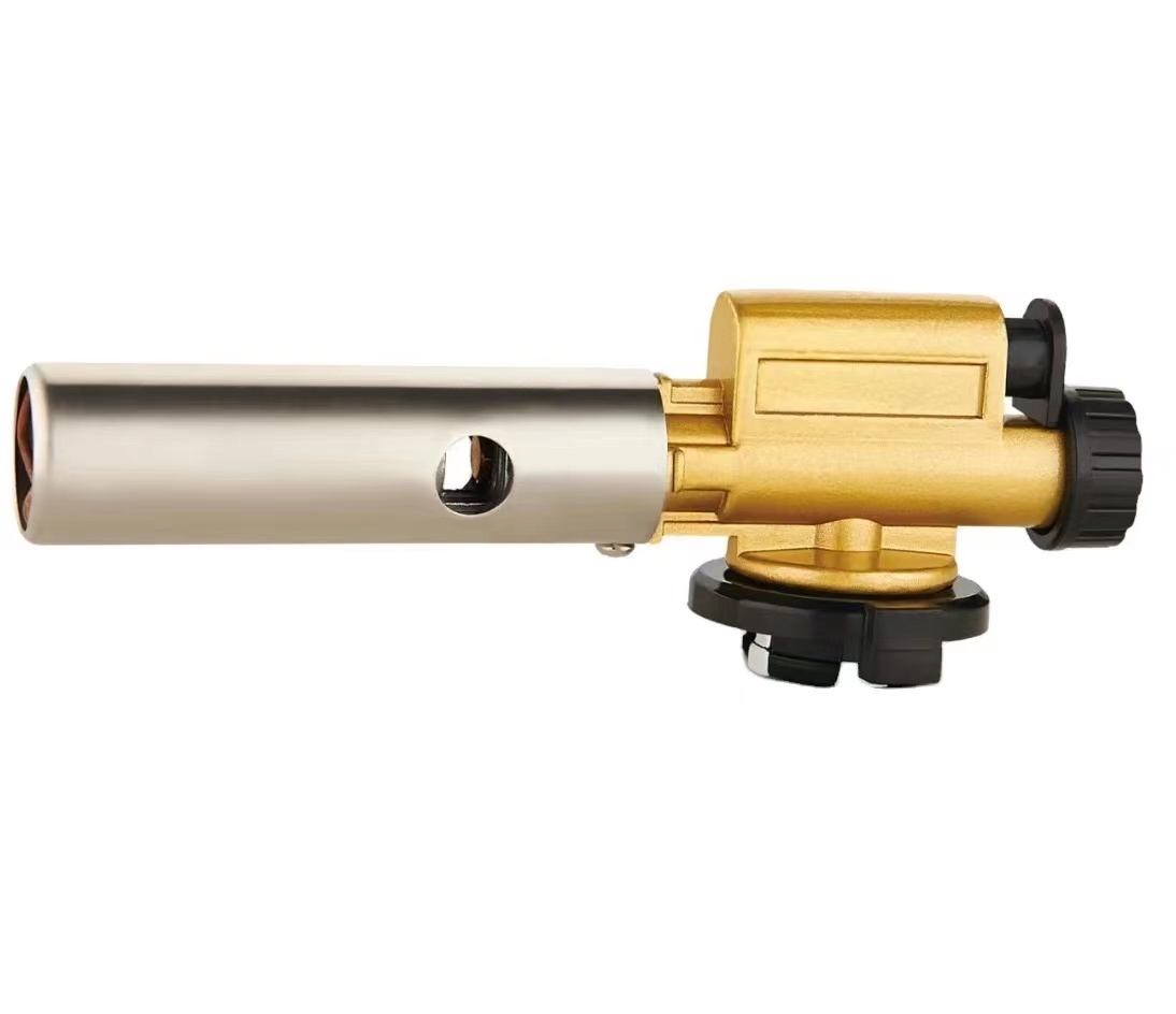 803 Auto Ignition Butane Gas Torch Head 1300°C  For Cooking Welding