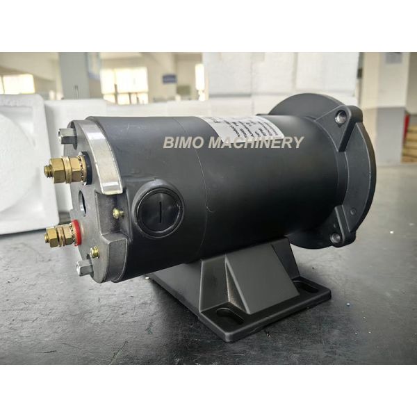 Permanent Magnet DC Motor 12V 1HP Rated Speed 1750 RPM 56c Flange Electric Motor