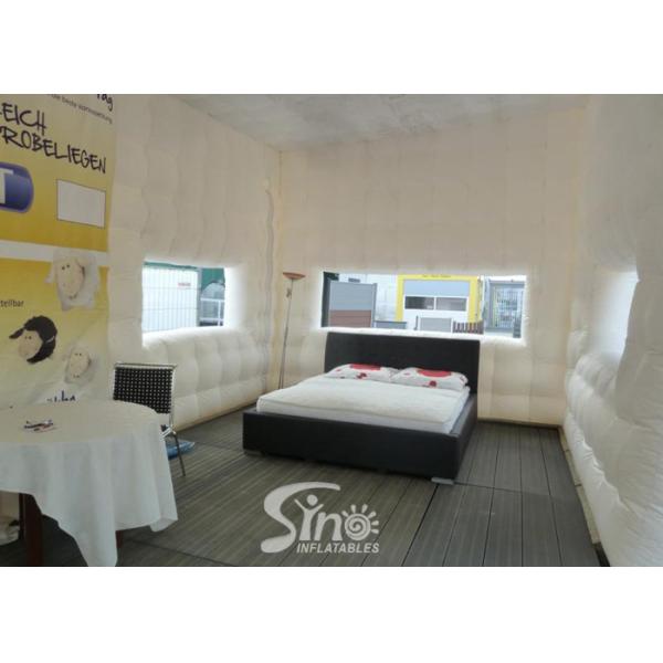 Barraca inflável multifuncional do cubo, barraca inflável para a exposição