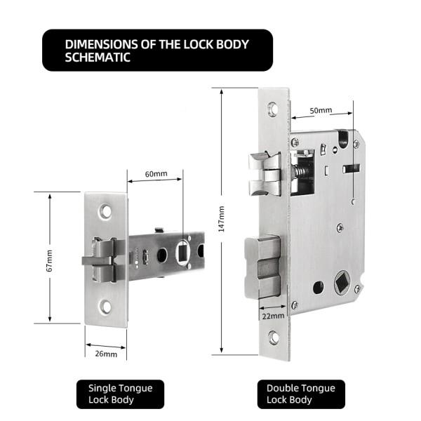 YAGU NEO Smart Card Password Key Unlock Door Lock Smart Outdoor Tuya Metal Gate Wifi Lock Smart Lock for Metal Door