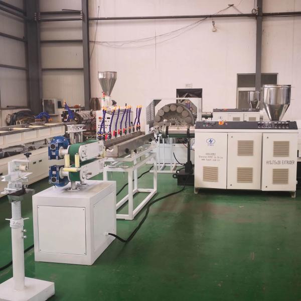 仮説プラスチックPVCガーデンフレキシブルファイバー強化パイプ製造機/PVCガーデンホース生産ライン