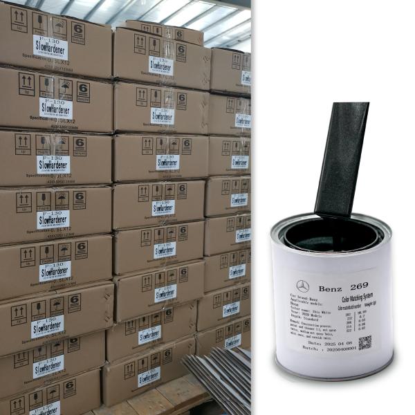 ​Premium 1K Matte Green Pearl Acrylic Car Paint for Mercedes-Benz DB269