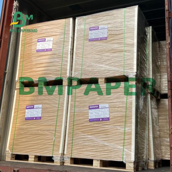 Односторонняя Pe-покрытая водоустойчивая бумага Kraft для устранимых коробок для завтрака