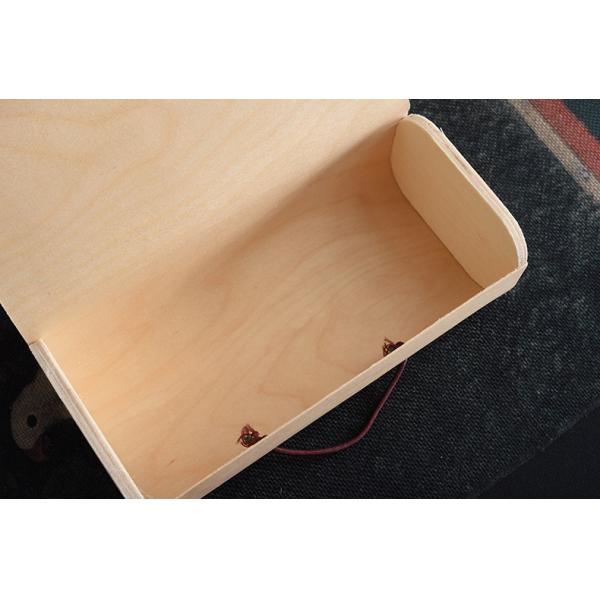 Custom Unfinished Soft Wood Birch Bark Handmade Cheese Cake Packaging Box for Gift