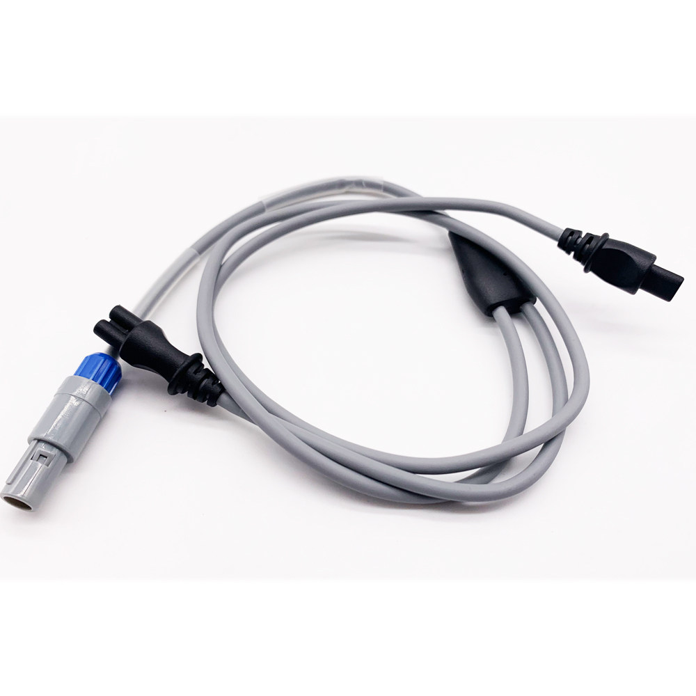 Dual Heated Wire Adapter Cable & Temperature Probe Cord for FI-SHER & Paykel MR850 869 Humidifier Circuit