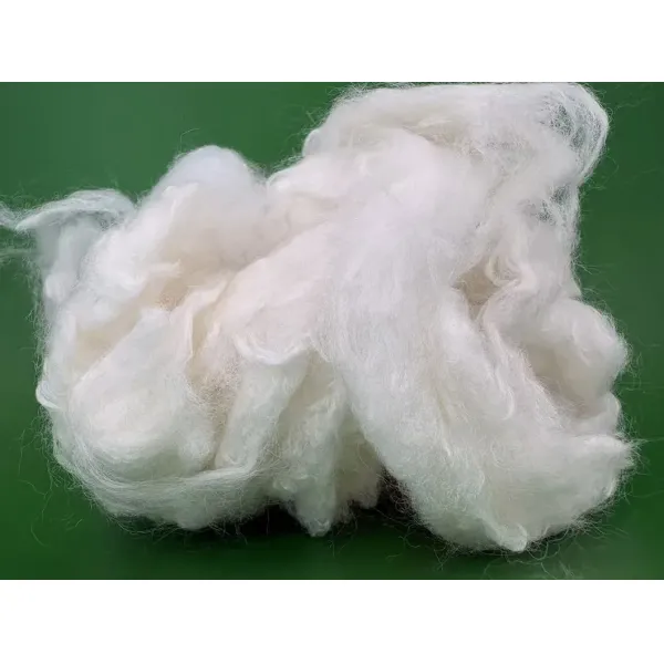 Premium White 5D*102mm Rayon Viscose Fiber Textile Raw Material
