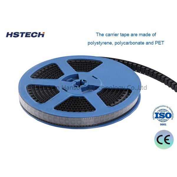 Антистатическая рельефная лента-носитель SMD с счетчиком компонентов шириной 4