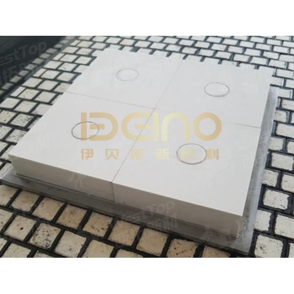 Противокоррозионные резиновые керамические облицовки Легкий вес керамические износоустойчивые пластины