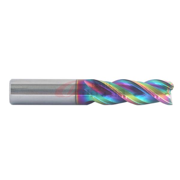 RLD Solid Carbide End Mill Dlc Coated For Aluminum Endmill 6mm 1/4