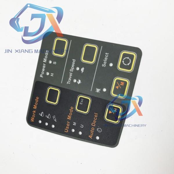 STAR ZEBRA 210LC-7 Plastic PVC PP PC Control Panel Car Dashboard Sticker Excavator Part for Hyundai Sticker Control Panel Sticker