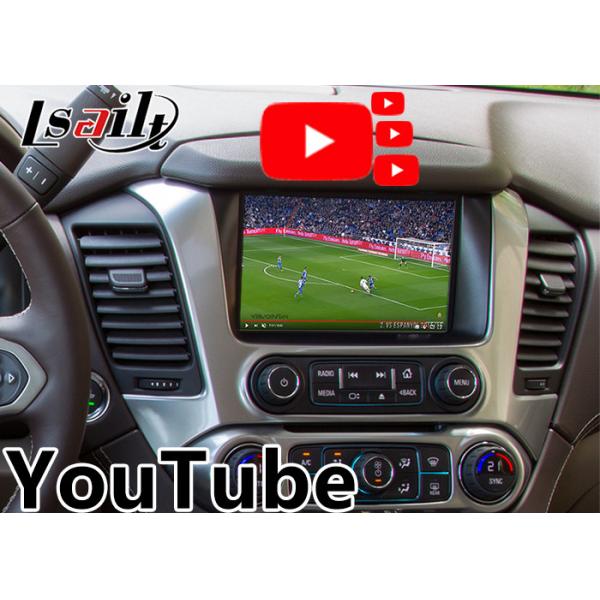 Интерфейс мультимедиа Carplay андроида Lsailt видео- для Шевроле GMC Tahoe