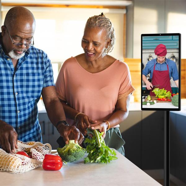 60Hz 21,5 pulgadas Smart TV 1920x1080 Televisión de soporte portátil Android 12