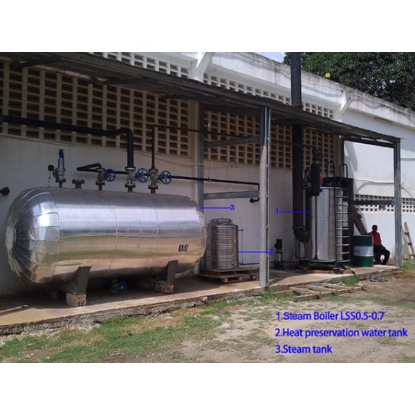 Фармацевтический промышленный боилер пара трубки воды боилера пара ЛСС вертикальный