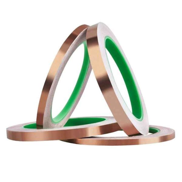 Double Sided Conductive copper foil 0.05mm thick anti-corrosion Copper Tape