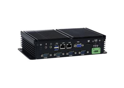 A liga de alumínio do mini PC industrial Fanless morre disco rígido do SSD do material de carcaça 32G
