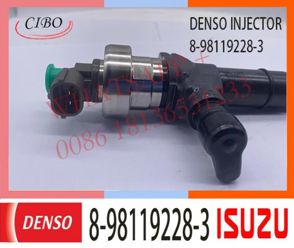 8-98119228-3 injetor comum do trilho do combustível diesel 095000-8370 para Denso Isuzu 4JJ1