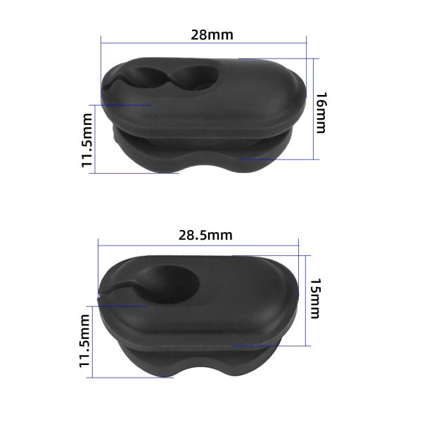 Waterproof Dust Proof Silicone Charging Port Cover Xiaomi 5/5 Pro Scooter Parts