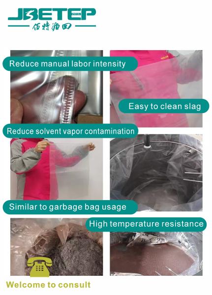 Manufacturer Direct Supply Of Professional Solvent Recovery Machines With Matching Solvent Recovery Bags High Temperature Bags Residue Bags