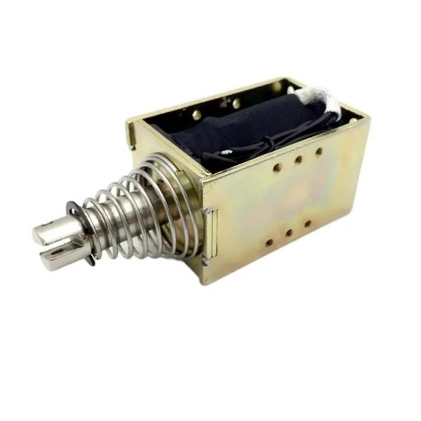 1U578 DC 12V 24V パワフル オープンフレーム プッシュ プル 10mm ストロークの線形電磁管