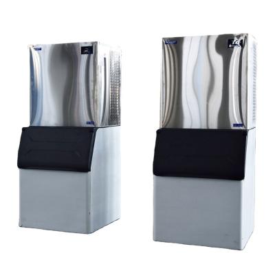 760*830*1893mm 25C Water Inlet Temperature Cube Ice Machine for Human Consumption