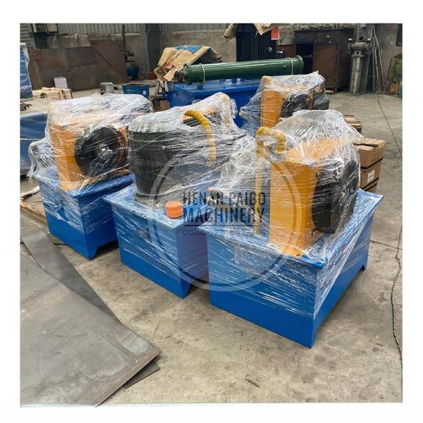 Aluminum Chip Swarf Briquetting Press Machine 300KG Weight Brass/Copper Material