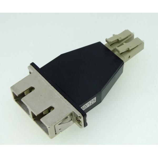 SC Female To LC Male Fiber Optic Adapters Low Insertion Loss In Simplex / Duplex Shape