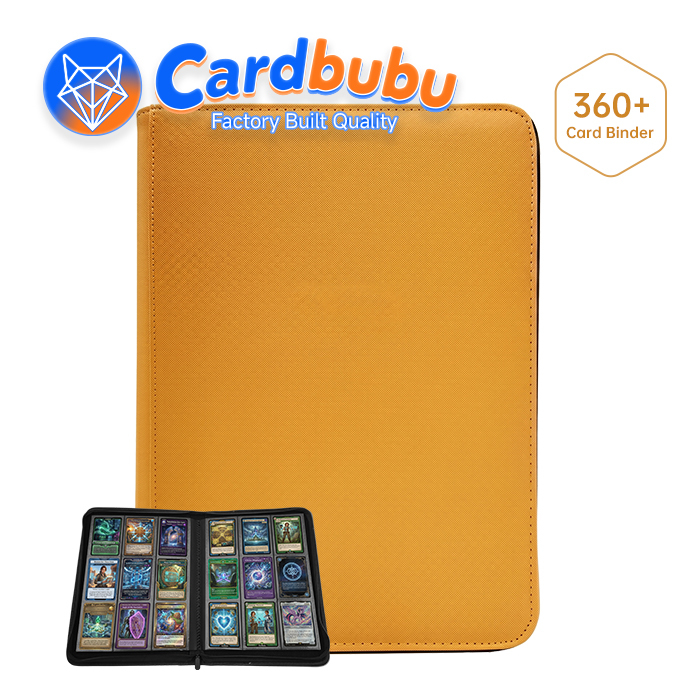 Custom 360 Card Binder Manufacturer for Trading Card Brands OEM Bulk Orders 