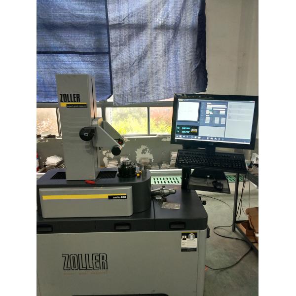 Solid Carbide End Mills For Stainless Steel / HRC45 Rough Cut End Mill With Tialn Coated