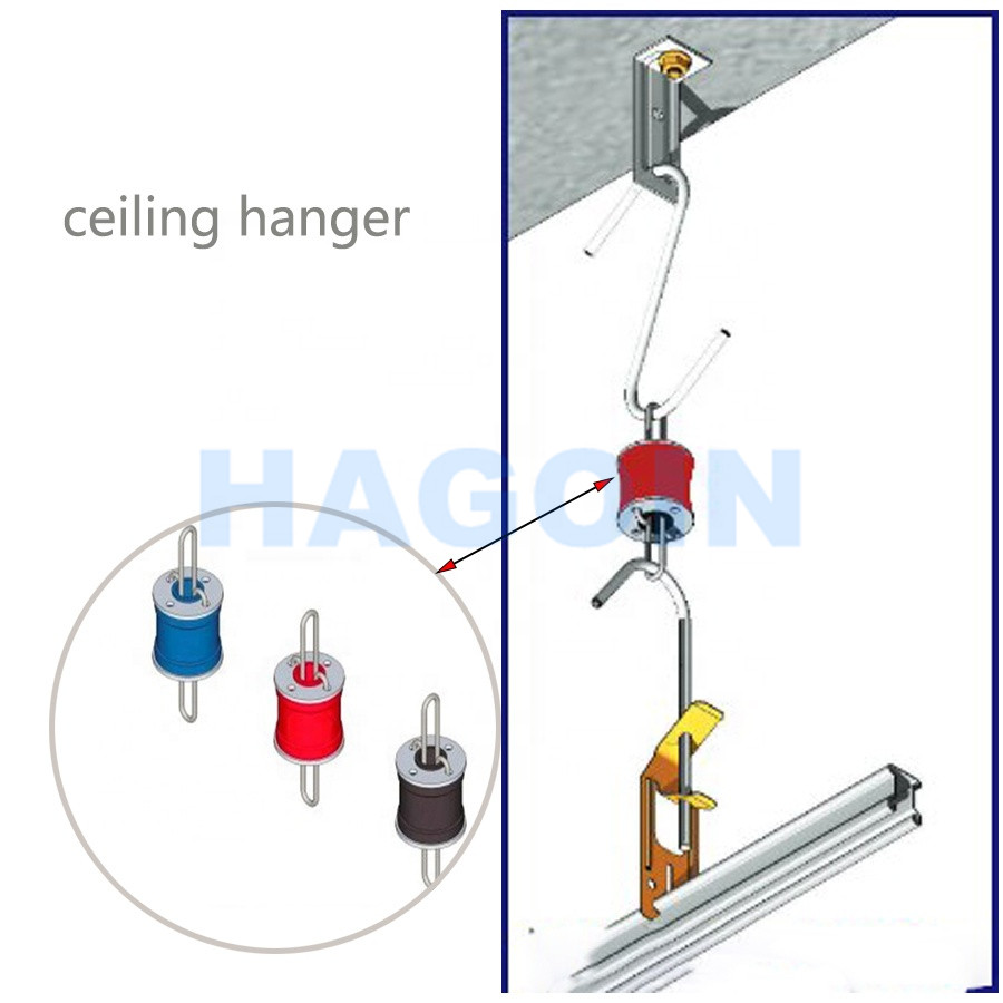 Resilient Acoustic Hanger Sound 90 Shore A Isolation Hangers Acoustic Ceilings