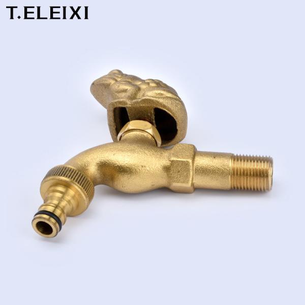 Ceramic Cartridge Frog Handle NPT OEM Brass Bibcock