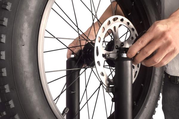 high carbon steel 350w Electric Bike Electric Mid Drive Fat Bike 80Km