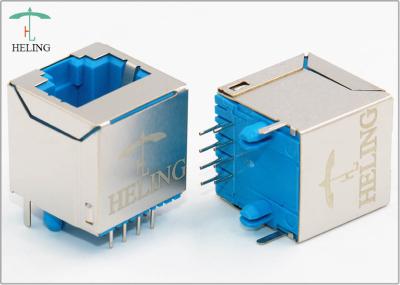 8P8C grau 21 Jack modular RJ45 do vertical 180 180 graus