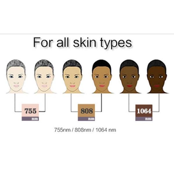 Sapphire Contact Cooling 808 Hair Removal Soprano Ice Platinum Laser Diode Machine Portable