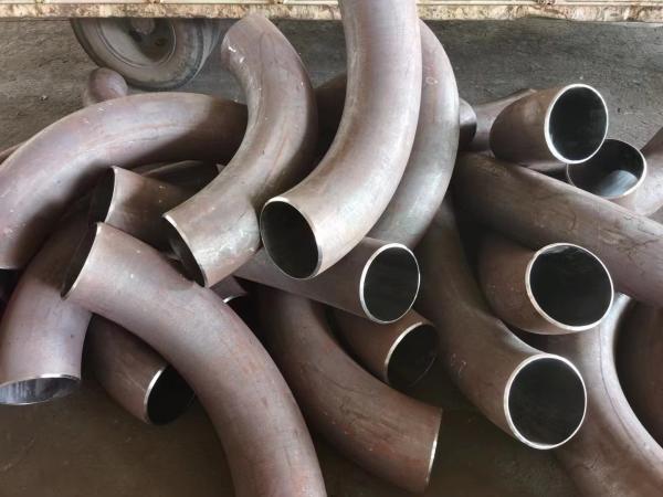 Polished 2 Inch Carbon Steel Fitting Long Radius Weld Elbow For Pipeline System