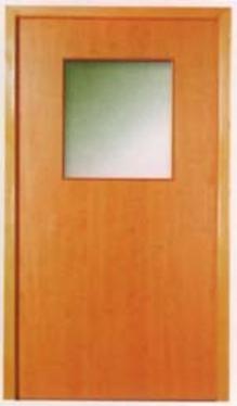 MF03 ABNM 90min fire-proof wooden glass door