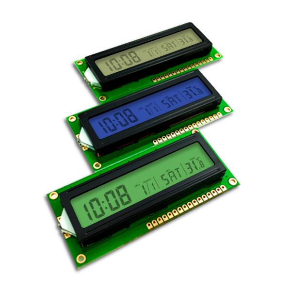 16x2 Graphic Lcd Module , STN Monochrome Lcd Panel ST7066-0B Driver