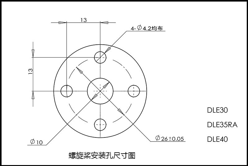 DLE35RA Model Airplane Gasoline Engine Single Cylinder Two Stroke Exhaust Natural Air-cooled Hand Starting 35CC Displacement