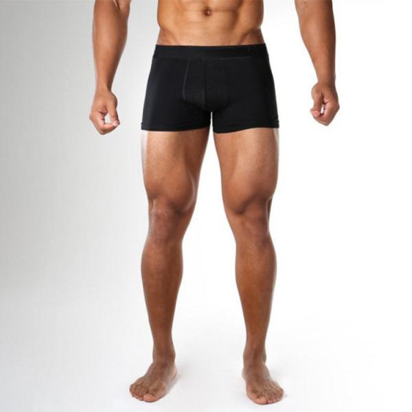 Высококачественные спортивные брюки боксеры мужчины средний рост двухцветный цвет подростки хлопчатобумажное белье