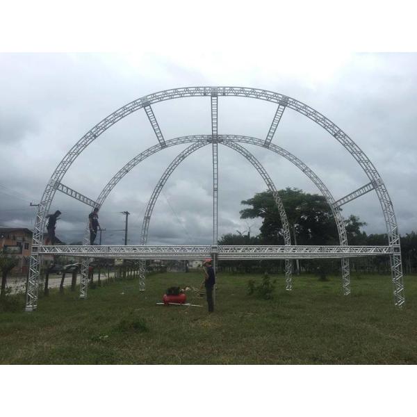 16m Span Outdoor Aluminum Stage Truss For Concert Truss , Corrosion Resistance
