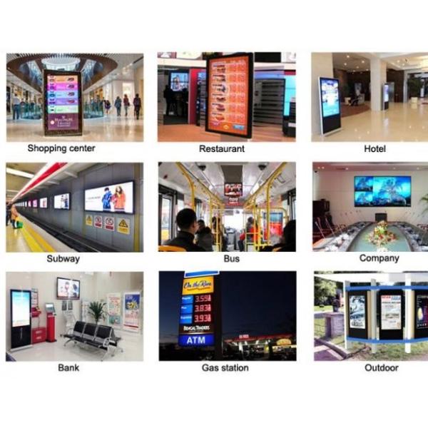 Network Information Touchscreen Outdoor Digital Signage