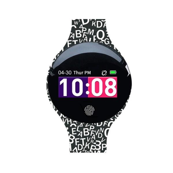 Android 80*160 Touch Screen Fitness Tracker Smartwatch For Ladies IP67 SYD8811