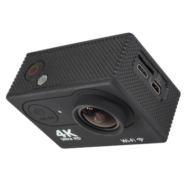 Waterproof 4K Ultra HD Action Camera With Remote Control 150 Degree Wide Angel