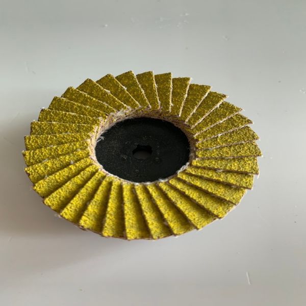 Nylon Plastic Backing Mini Flap Abrasive Sanding Disc 2