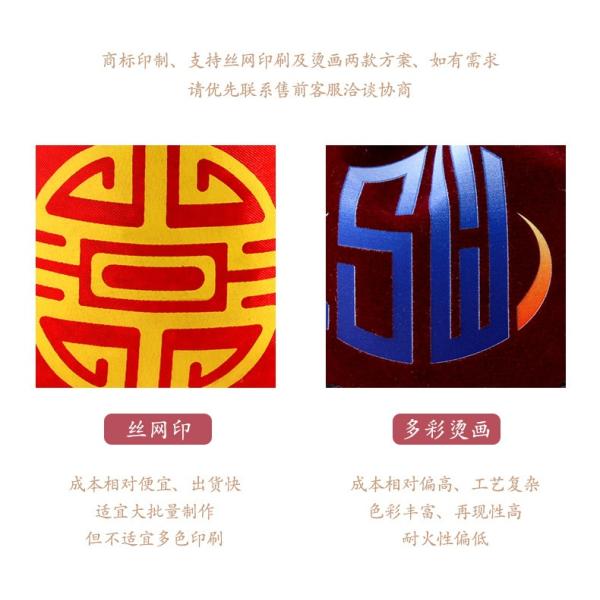 Customized Color Chinese Style Brocade Drawstring Bag for Customized Logo Jewelry Pouch